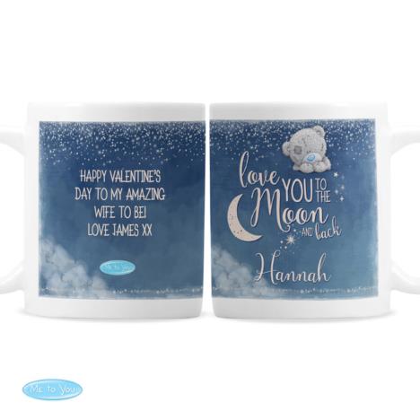 Personalised Love You to the Moon & Back Me to You Mug £10.99